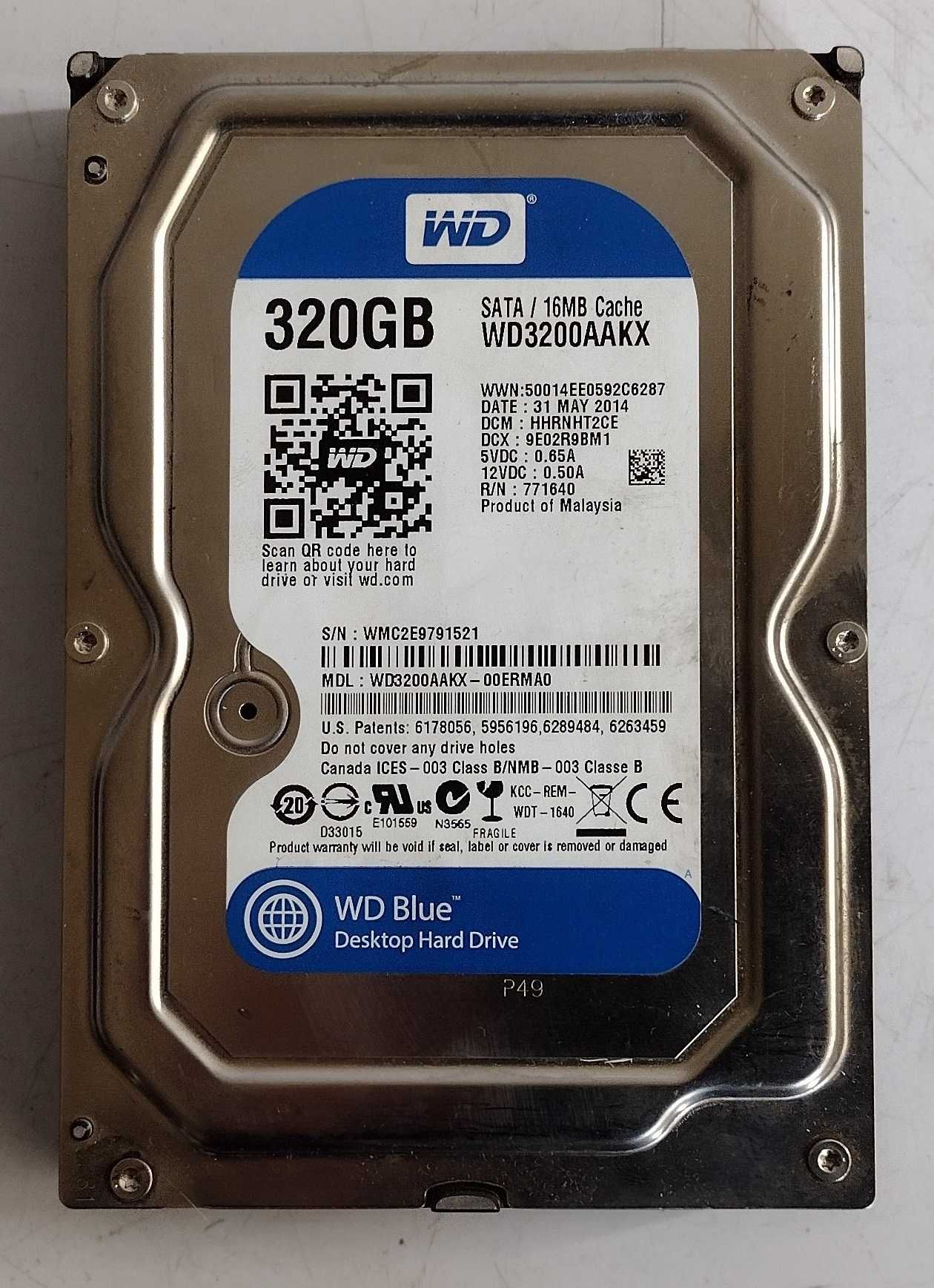 DYSK HDD Western Digital 320GB WD3200AAKX (id: WD 002)