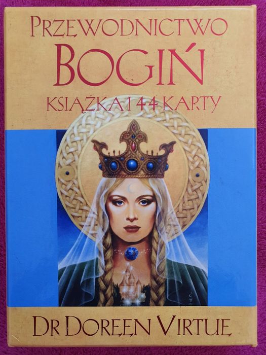 Oryginalne Karty Przewodnictwo Bogiń. Doreen Virtue Wsparcie Anielskie