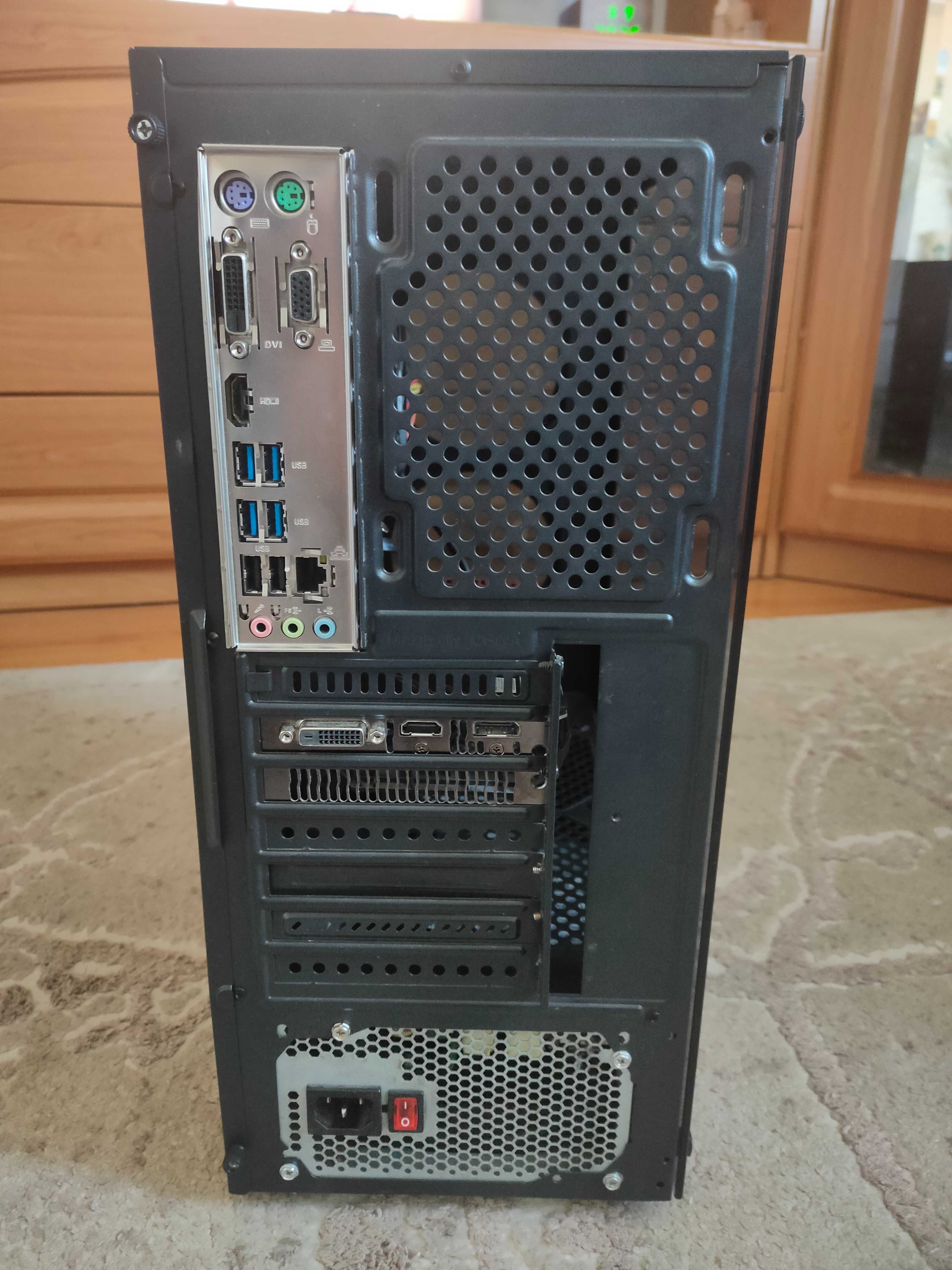 сист блок! Ryzen 5 2600/ 8 gb ddr4/ GTX 1050Ti 4gb