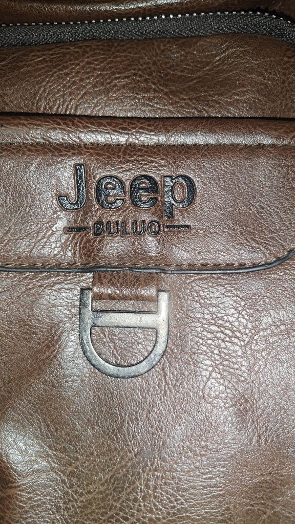 Шкіряна барсетка JEEP