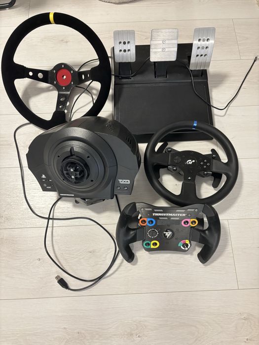 Thrustmaster t300 rs gt + tm open wheel + kierownica driftowa