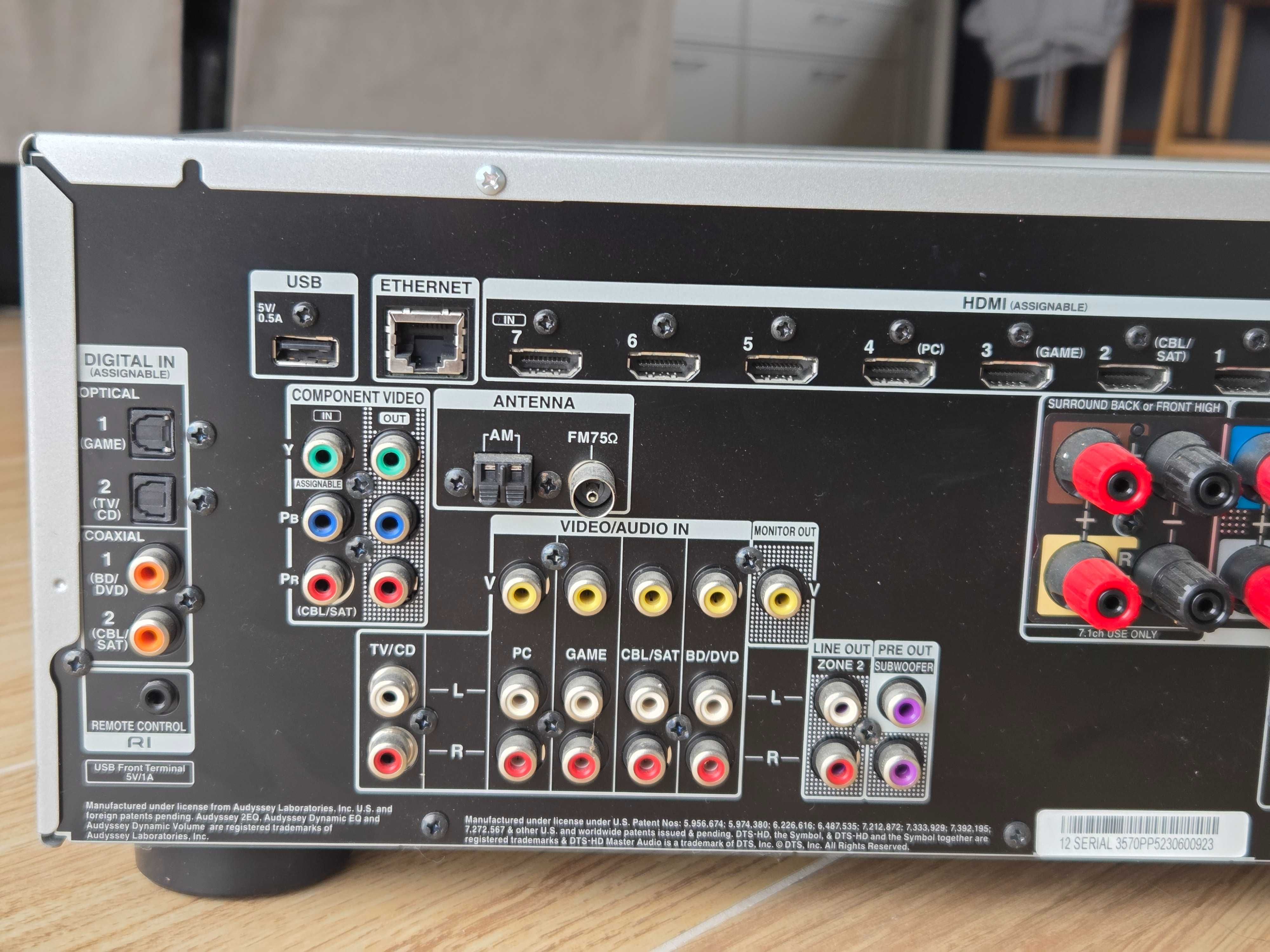 amplituner 7.2 Onkyo TX-NR515 Spotify
