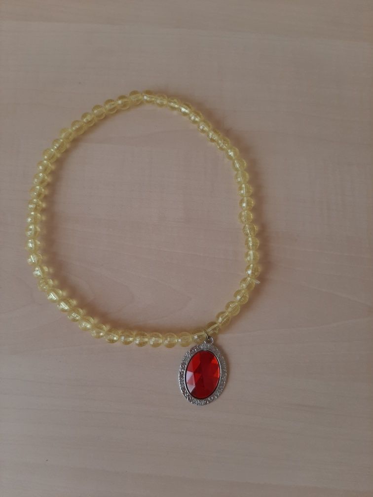 Przebranie sukienka Księżniczka Bella. Rozmiar 122-128.
