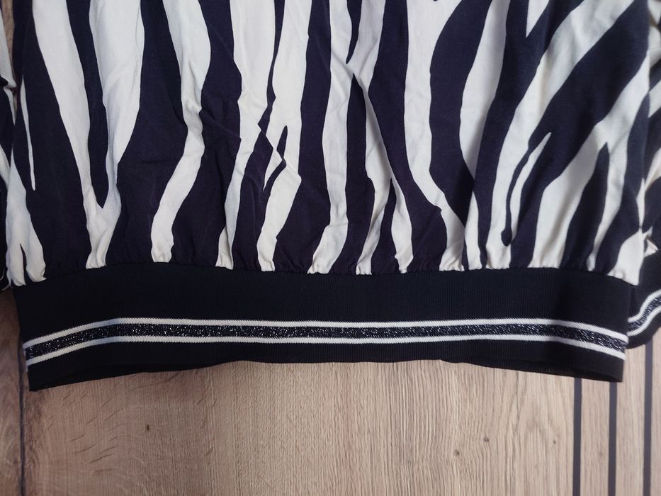 Bluzka w zebrę New Collection Made in Italy 38/40