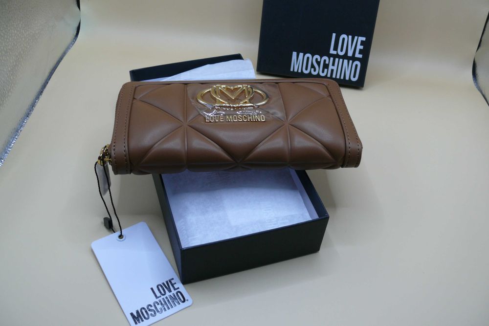Love Moschino Carteira Logo Plaque