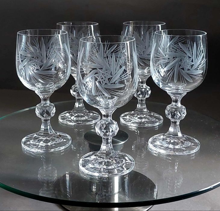 Bohemia Kryształ zestaw 5 kieliszków