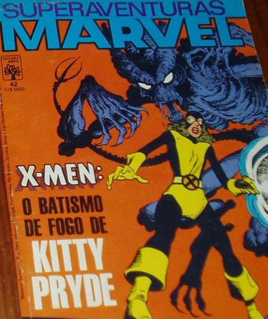 X-Men: Baptismo de Fogo de Kitty Pryde - comic Marvel