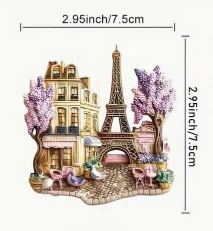 Magnes na Lodówkę Wieża Eiffla