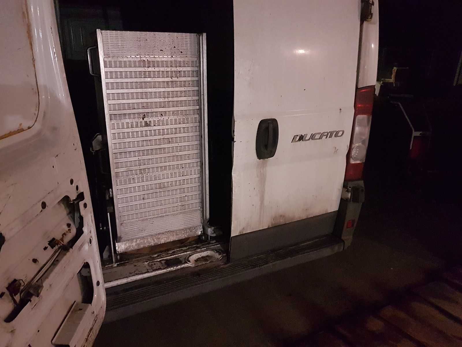 Rampa na budowę Aluminiowa 50szer 230dł.Najazd Podjazd Platforma