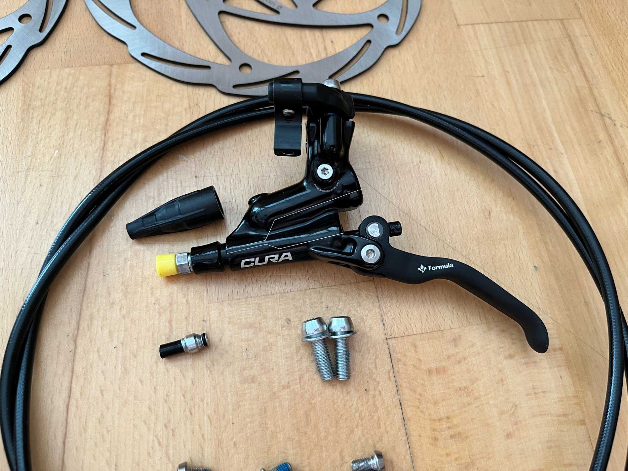 NOWE Hamulce FORMULA CURA TRP Shimano SLX XT Sram Level CODE Magura TR