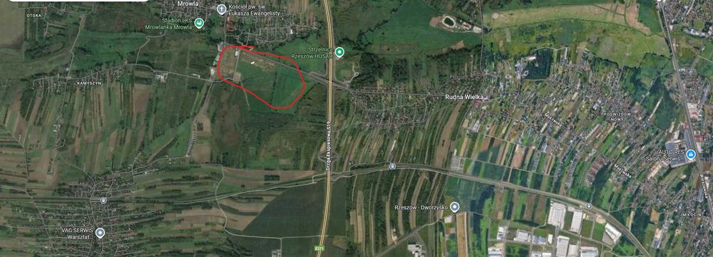 Działka inwestycyjna 5 ha