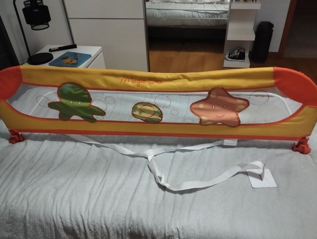 Barreira de cama de criança anti-queda