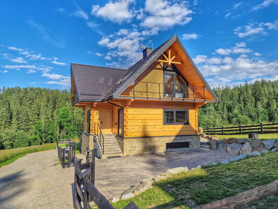 Dom z basenem z jacuzzi oraz sauną w Pieninach!