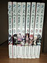 Manga Ao no exorcist 1-8