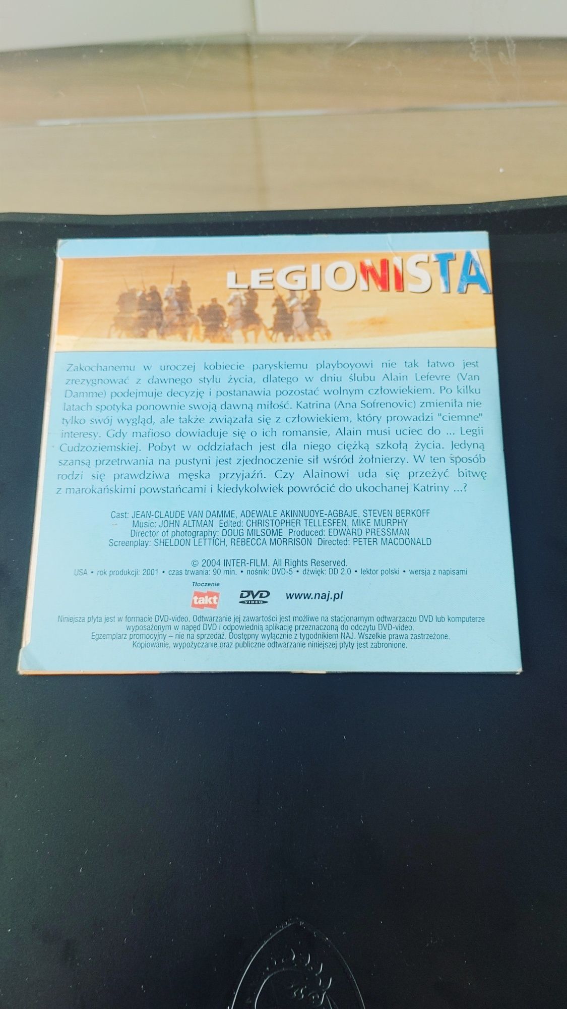 Legionista dvd. Lektor