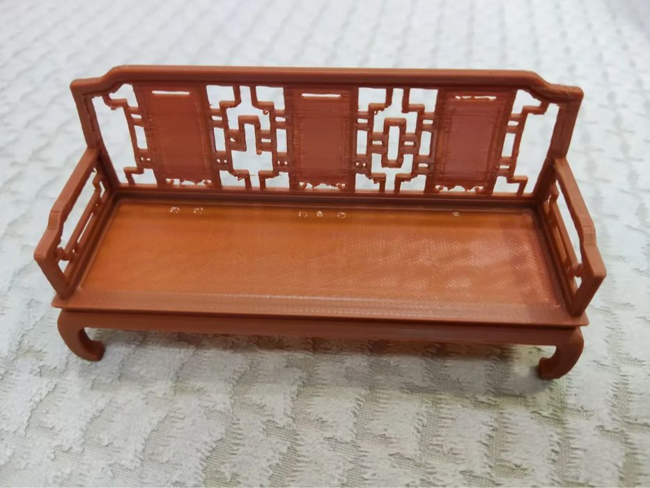 Banqueta Estilo Chinês Elegante