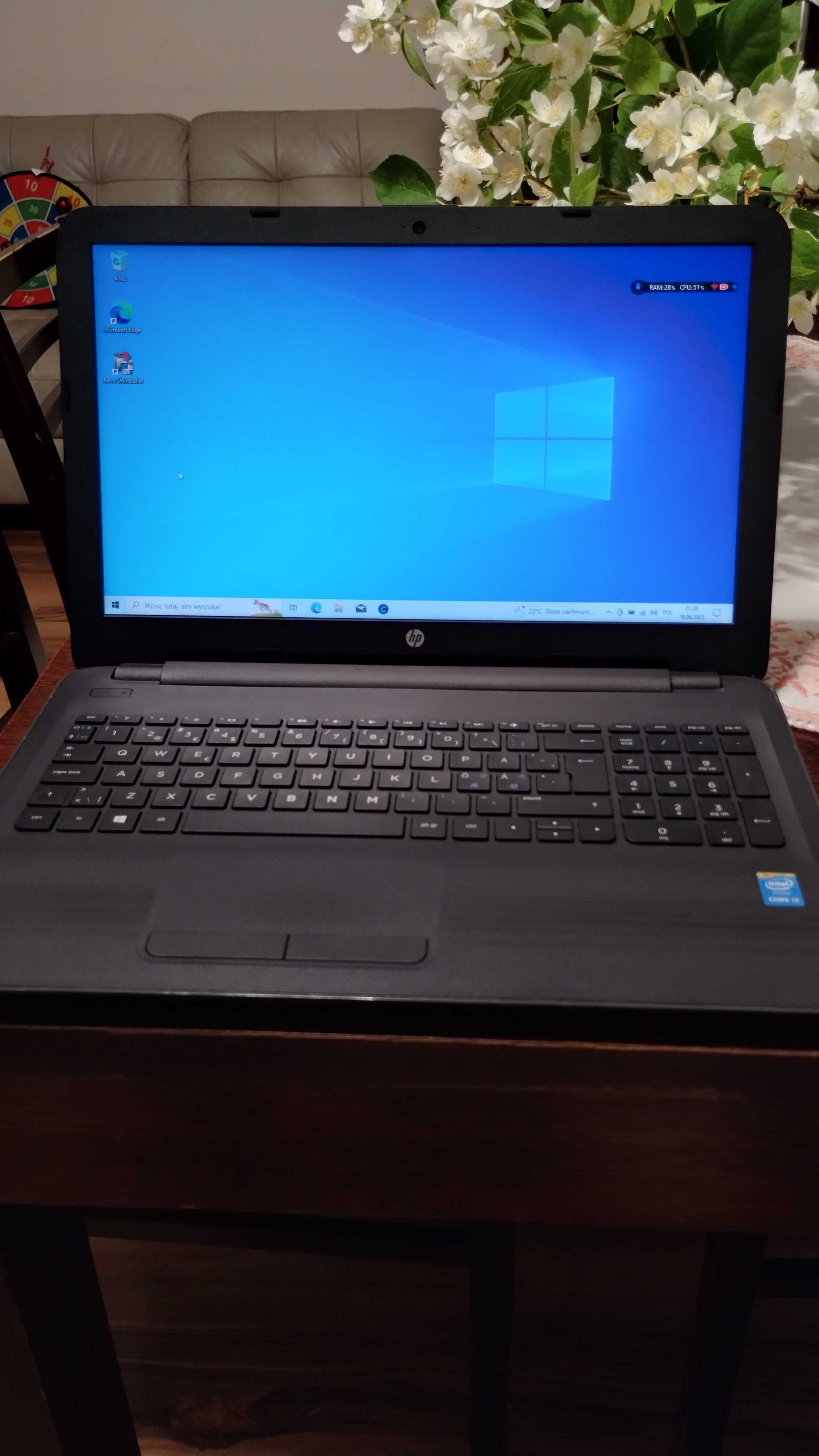 HP 250 G5, i3-5005U, 15.6 cala, 8 GB, SSD 256 GB