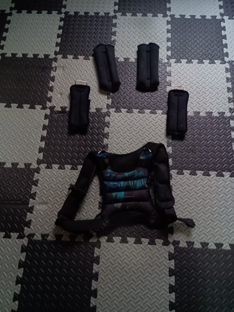 Pesos para o corpo fitness