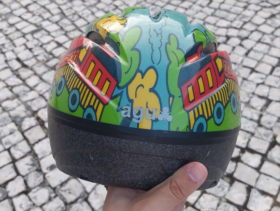 Conjunto 3 capacetes criança