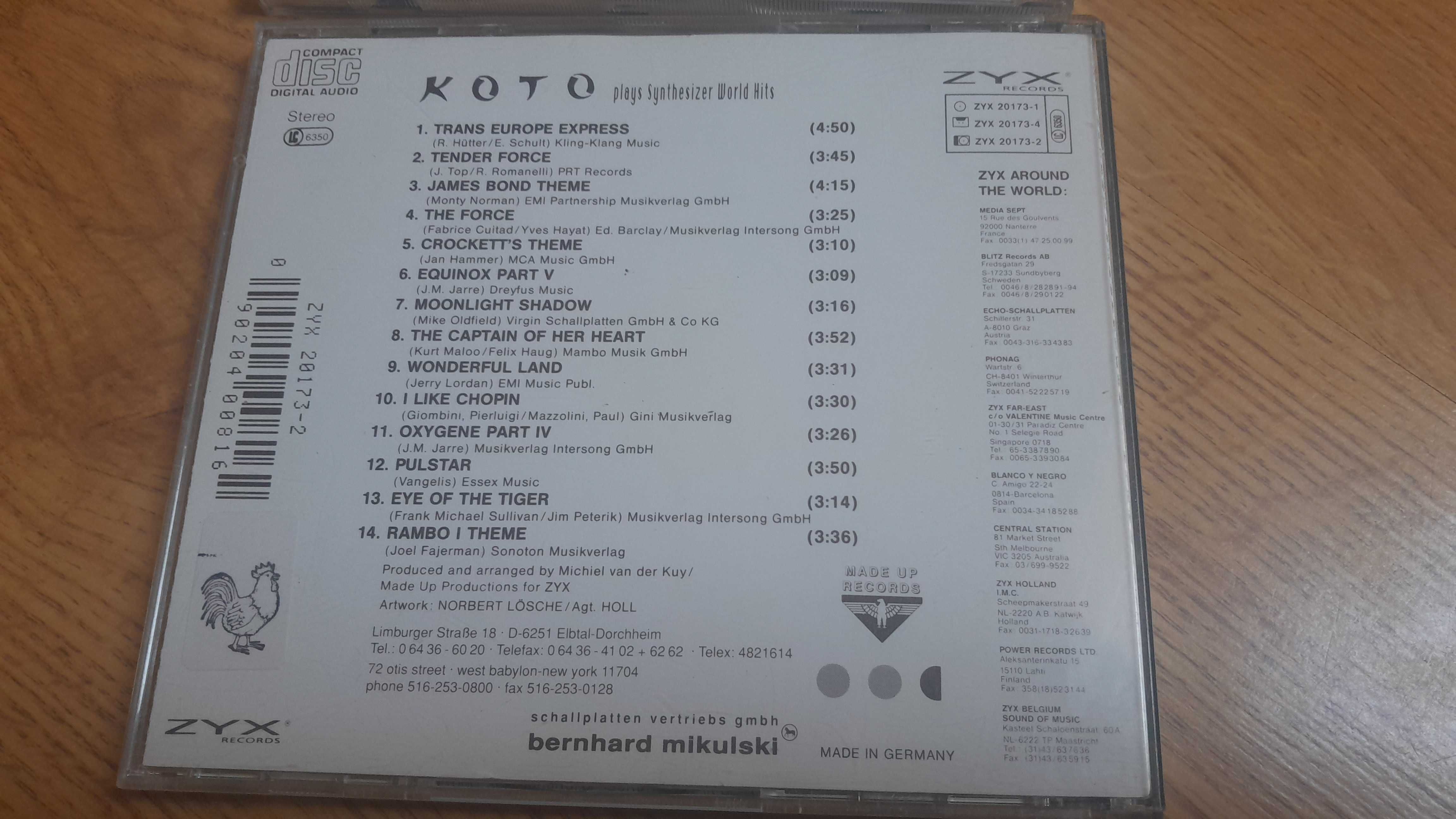 Płyta cd 2x Koto