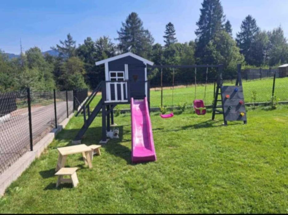 Domek drewniany dla dzieci Cały Zestaw Zamów teraz, odbierz wiosną :)