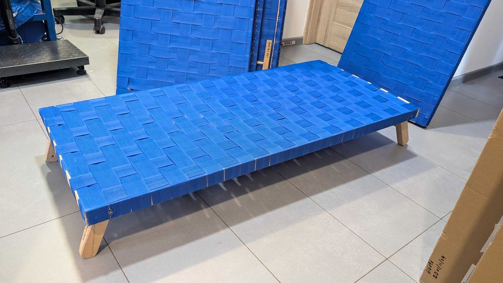 Leżak leżanka przedszkolna drewniana 11 sztuk