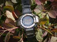 Cyfrowy zegarek Casio Protrek PRT 40 Vintage Kompas Barometr Termometr