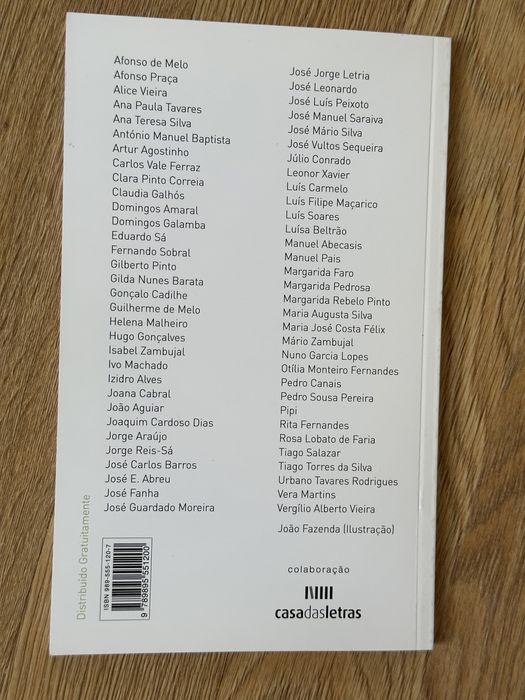 Livro “tantas mãos a mesma primavera “ - vários autores