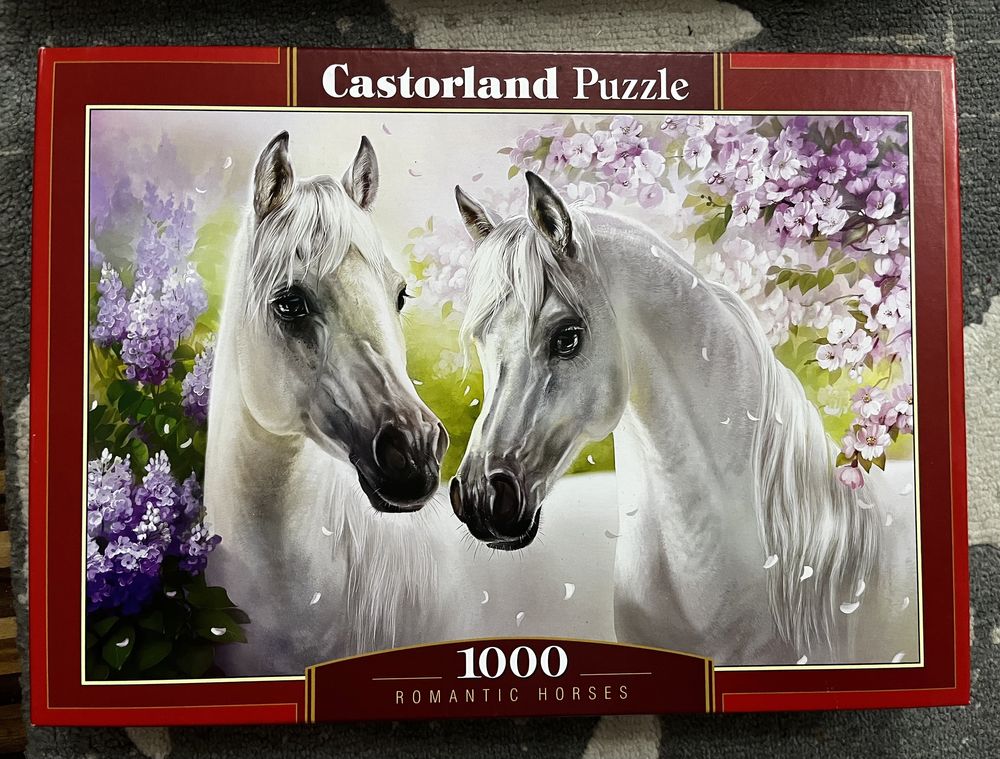 Puzzle konie 1000x2