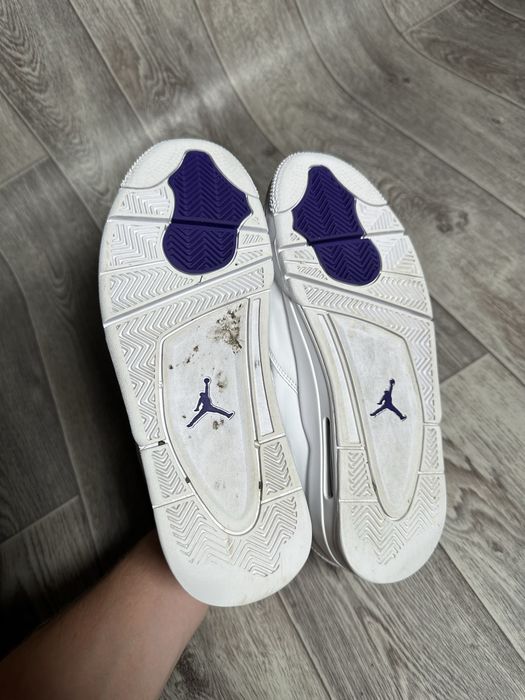 Кросівки Nike Air Jordan 4 Retro Metallic Purple