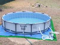Basen Stelażowy Bestway Steel Pro Max 366x76cm 6473L + Akcesoria