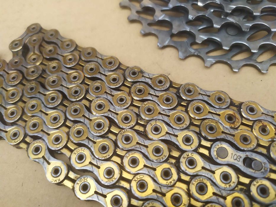 Kaseta SRAM PG-1070 + KMC X10 SL napęd 10spd