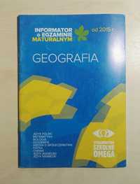 Geografia. Informator o egzaminie maturalnym od 2015 r.