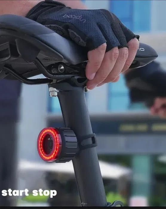 Lampka rowerowa Meroca SUPER 3 tylna STOP