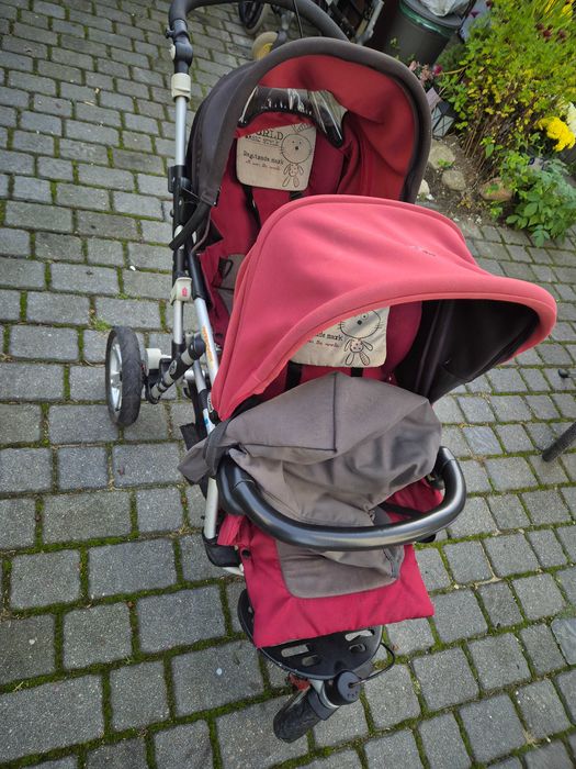 Spacerówka dla bliźniąt, stan przyzwoity.