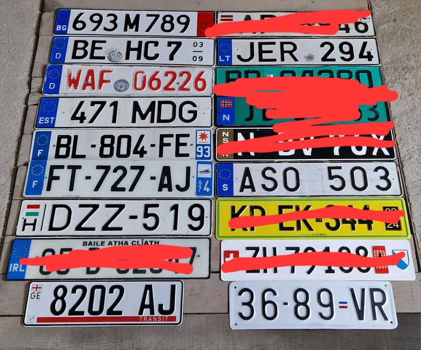 Tablice rejestracyjne