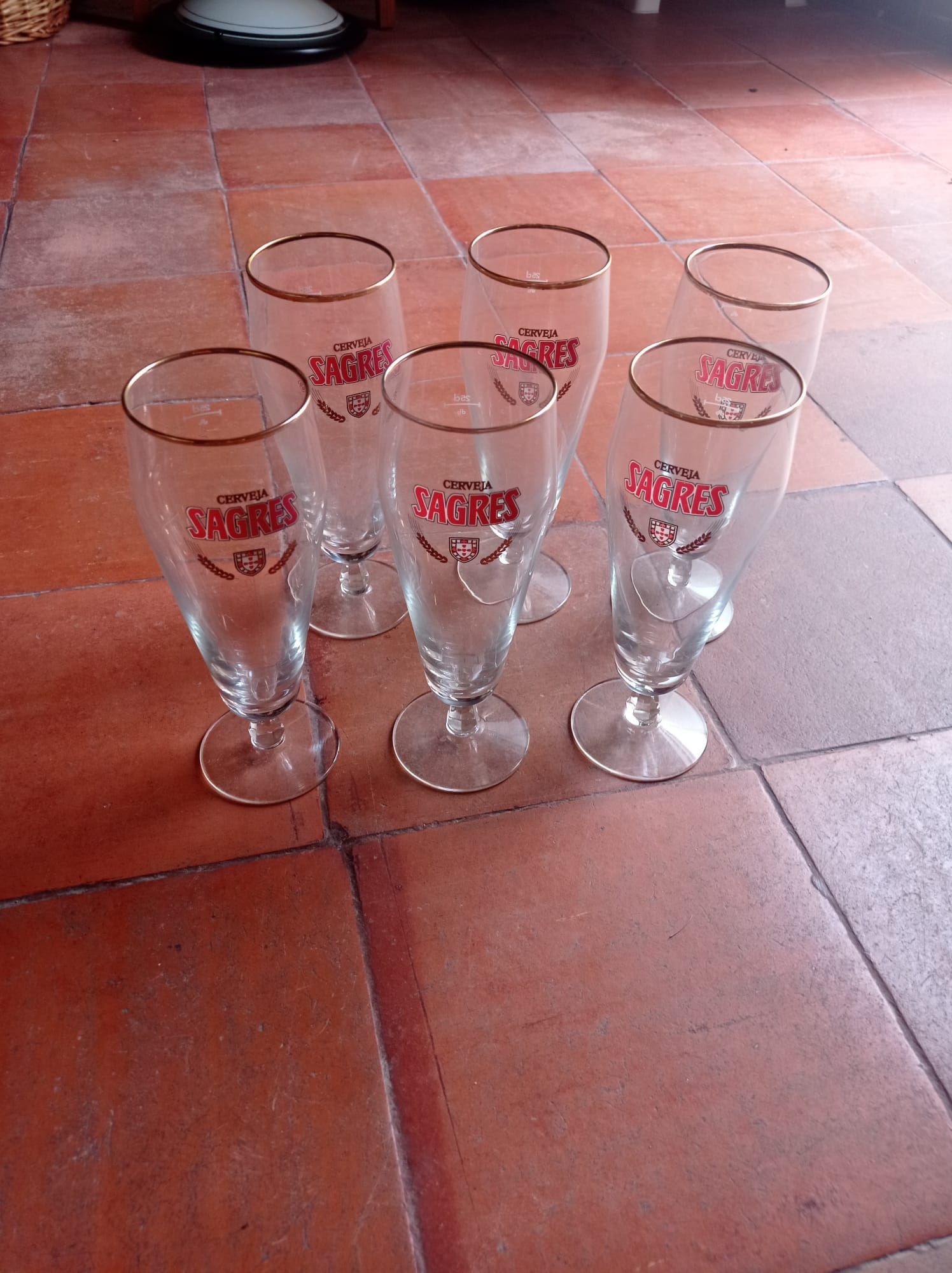 Copos de cerveja