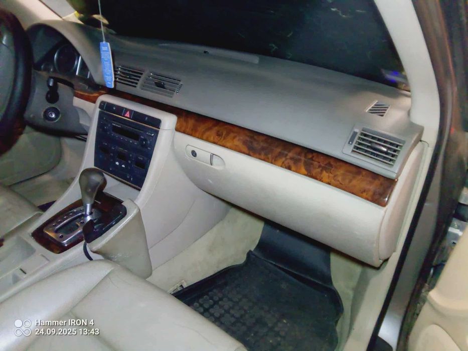 Audi a5l4 b6 wnętrze z telefonem środek biała skóra komplet avant com