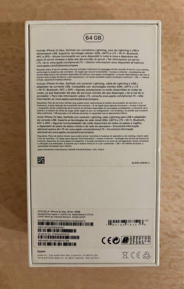 Продам iPhone XS Max, 64 GB + AirPods 2 у подарунок