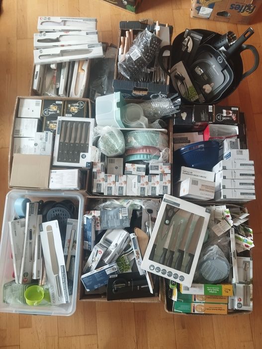 Nowe Artykuły kuchenne Hurt Palety Lidl Ernesto boxy Towaru Kat A