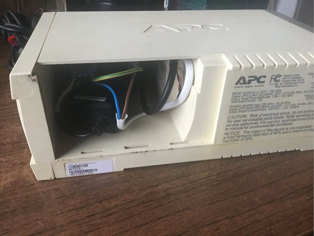 Ибп дбж ups APC CS 500  Green mode ОТКЛЮЧЁН