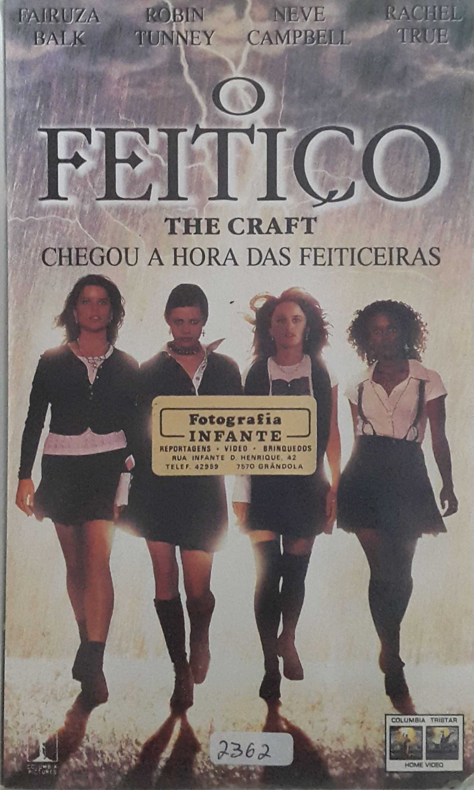 93° Pack de 8 filmes VHS