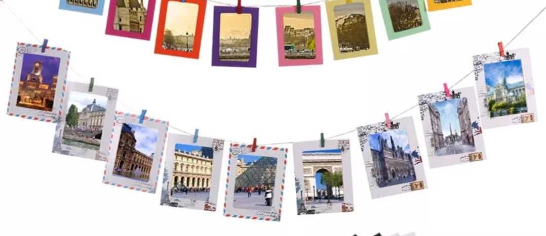 Фоторамки у вигляді поштових конвертів для фото 10х15см