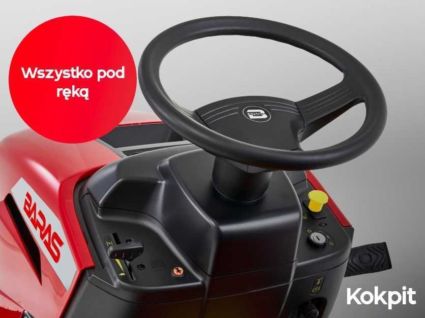 Traktorek BARAS 84 powered by STIGA 384 HYDROSTAT KOSZ 240L NOWY MODEL