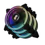 3W1 Zestaw Argb Cf11 120X120 (Czarny) Komputera Darkflash Wentylatorów