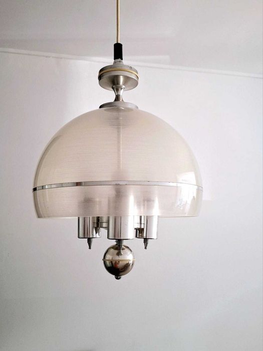 Candeeiro pendente vintage 70s. Vintage pendant lamp 70s