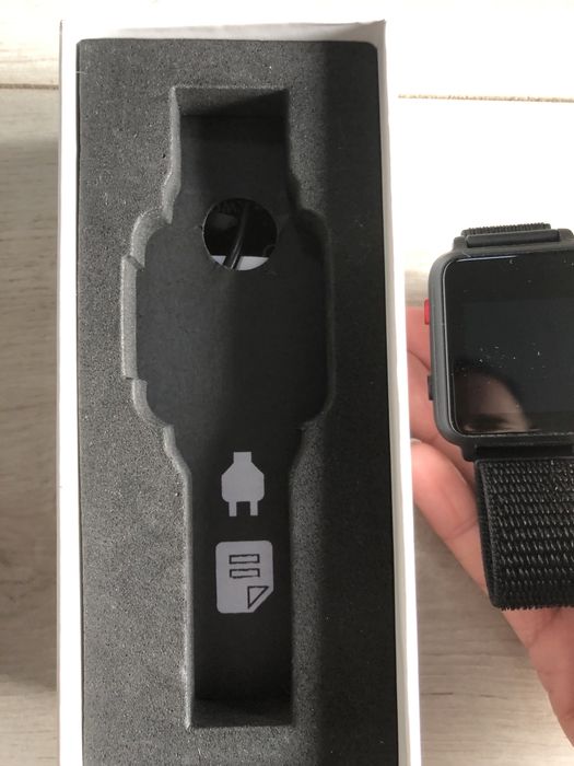 NIO 5 dziecięcy smartwatch, czarny