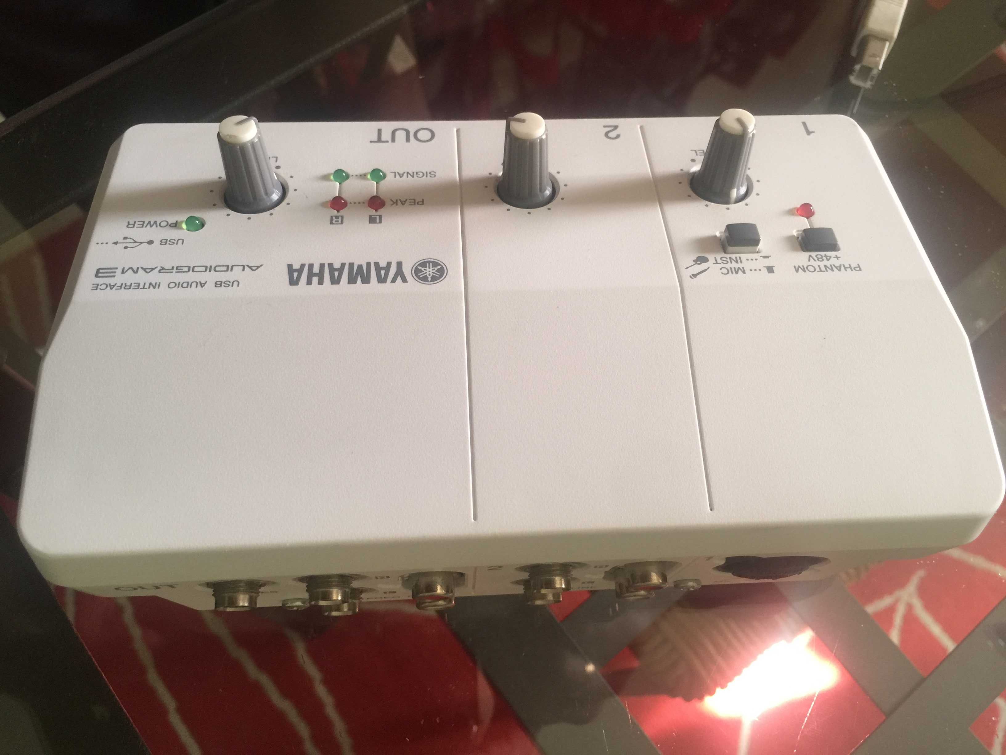 Placa Audio USB Yamaha Audiogram 3