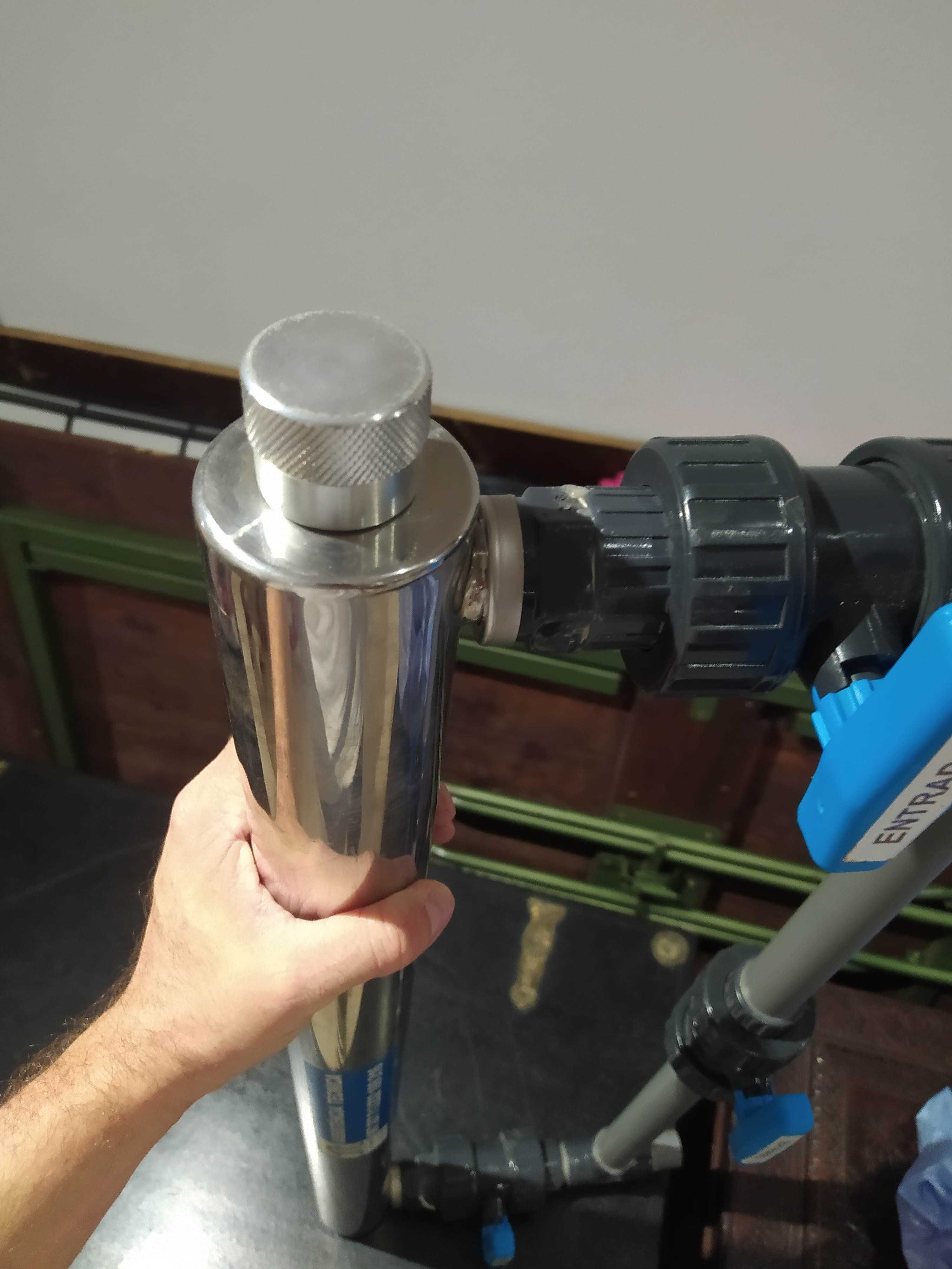 Esterilizador/Filtro UV aquário/lago/piscina