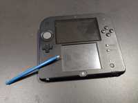 Nintendo 2DS usada, mas em bom estado, com caneta, carregador e jogo